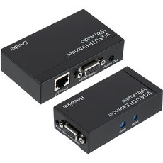 1080p VGA(RGB)UTP Extender 1 대 2 리피터 VGA/RGB/VGA리피터/RGB리피터/리피터/영상/송수신기/오디오, 단일 모델명/품번