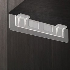 간편한 부착식 벽선반 고정 브라켓 지지대 무타공, 본상품, 1개