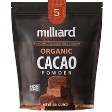 Milliard 밀리어드 카카오 파우더 Cacao Powder 5lb 2267g, 1개