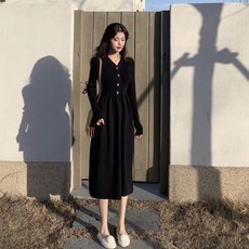 고고바이히어로 브이넥 긴팔 롱 앵클 스윗 숲 코리아 소녀 코디 스위트 날씬해 보이는 가리다 사타구니 점프슈트