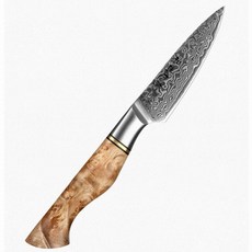 캠핑용 칼 멀티툴 캠핑칼 나이프 휴대용 HEZHEN 1 5PC 나이프 세트 전문 다마스커스 스틸 요리사 Santoku 빵 유틸리티 고기 껍질 벗기기 쿡 나이프 날카로운 주방 나이프 | 나이프 세트 |, 껍질 벗기기 칼, 중국