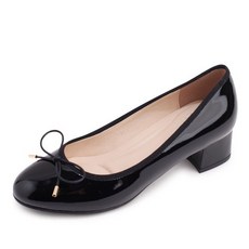 [세라] SAERA C19P006 블랙 여성 펌프스 4CM