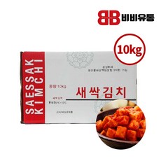 새싹김치 깍두기 10kg 아삭하고 맛있는 중국산 깍두기, 1박스