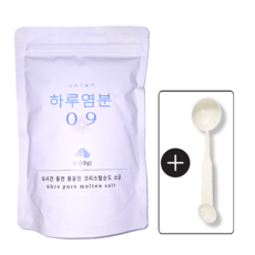 하루염분0.9 미네랄 용융소금 6시간용융 소금물 장청소 500g, 1개