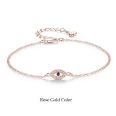 tongzhe women evil eye 팔찌 925 sterling silver 팔찌 cz lucky turkey jewelry for couple 팔찌 여성 pulsera