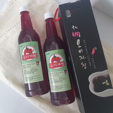 홍천오미자청