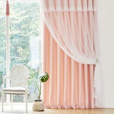 실커튼레이스문발커튼