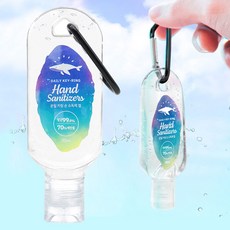 의약외품 휴대용 키링 손소독제 30ml 온힐 데일리 핸드 세니타이저 겔, 키링 손 소독제 30ml