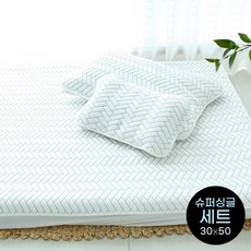 아이차유쿨냉감패드이불베개커버슈퍼싱글세트