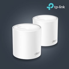 티피링크 Deco X10 (2팩) AX1500 통합 홈 메시 Wi-Fi 6 시스템 - 아이피타타임a8