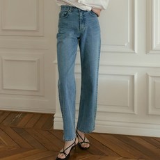 아워코모스 comos 1005 classic straight denim pants (medium blue)