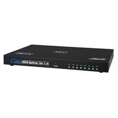 HDMI분배기 영상분배기 분배기 4K 1 8 x HDMI스플리터 화면복제 2k 24Hz HDCP지원, 본 상품 선택하기