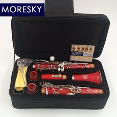 클라리넷 입문용 초보용 moresky 클라리넷 17 key bb abs body sib 클라리넷 클라리넷 e1, e102