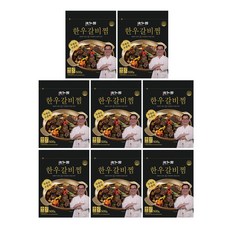 덕인관 한우갈비찜 8팩 (500g ), 8개, 500g