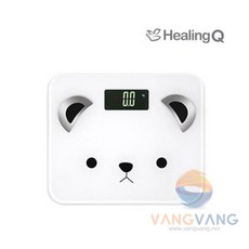 힐링Q HQ-S1000 베어스마트 화이트 체중계, WHITE