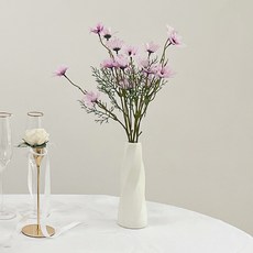 화예원 대형 테이블 조화 센터피스 50cm 돌상 백일상 생신상, 퍼플, 소형조화꽃병세트, 1개