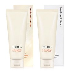 숨37도 타임 에너지 브라이트 클레이 팩 클렌저 150ml+150ml, 2개