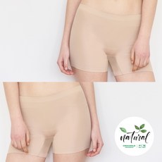 [크로커다일] 에어쿨링 엑스트라쿨 네모 감탄팬티 네츄럴베이지 1+1 CDWDR0N42(2)