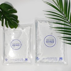 포장백서 물아이스팩 친환경 에코 아이스 팩 완제품, 12cm x 17cm (126개)