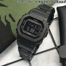 카시오 라디오 큐브 GWB5600 GSHOCK 40주년 에너지 Bluetooth 손목시계