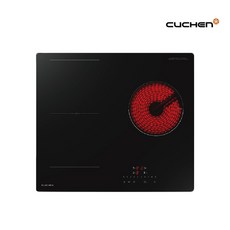 쿠첸 3구 하이브리드 전기레인지 초고화력 가정용 매립형 CEO-B3SF3AONBA (인덕션2구+하이라이트1구), CEO-B3SF3AONBA(빌트인)