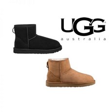 Ugg 어그 UGG 클래식 미니 2 체스트넛 블랙 1016222 시그니쳐