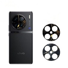 Vivo X90 90 프로 X 플러스용 컬러풀 카메라 렌즈 스티커 화면 보호기 후면 필름 2 개입, 하늘색_Vivo X90