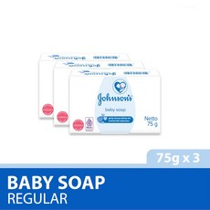 존슨즈 베이비 비누, 3박스, 75g