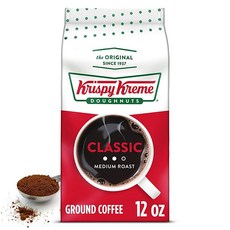 Krispy Kreme 도넛 클래식 그라운드 커피 미디엄 로스트 백 355ml 12온스 권위 있는