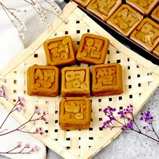 (쇼핑백동봉) 청주명물 생명쌀 보리빵 ( 호두과자 ), 생명쌀 보리빵 24개입