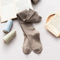 카키색무릎양말