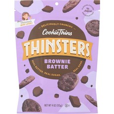 Thinsters 브라우니 반죽 쿠키 씬 113g 1개