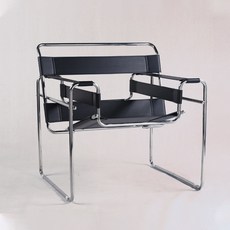 바실리체어 마르셀브로이어 디자인 라운지체어 인테리어의자 카페 가죽 의자, 그린