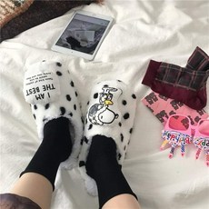 거실 실내화 스누피 룸슈즈