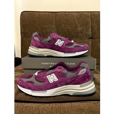 오프화이트 New Balance 992 Maroon/Purple/Gray BNIB Made in USA | M992BA | Size 11.5US Men's