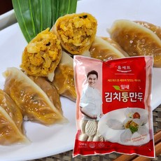 [DANA] 잎새 김치통만두 1250g, 1팩