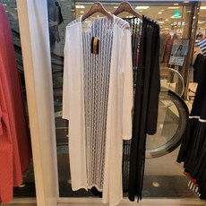 레이스롱가디건