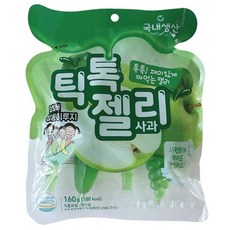 틱톡젤리 사과 4p, 160g, 8개