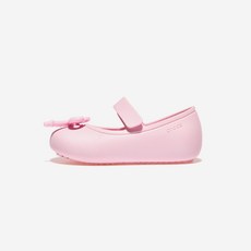 CROCS [ABC마트키즈] 크록스 브루클린 보우 메리 제인 플랫 토들러 CRS210137 BALLERINA PINK