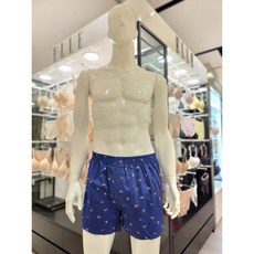 엘르이너웨어 24 S/S 80수 퍼피 나염 네이비 남성 트렁크 (EDMTK133DBU) 122597