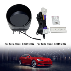자동 HUD 차량용 헤드업 디스플레이 head up lcd display for tesla model 3y display 마일리지 속도 도어 오픈 정보 차 미터 디지털 lcd, 11cm 모델3 및
