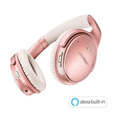 보스 QC35 2 노이즈 캔슬링 무선 헤드폰, 로즈골드