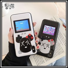 개냥이마트 [사은품] 게임기 오락기 고전 레트로 컬러 하드 핸드폰케이스 악세사리 폰꾸미기 폰케이스