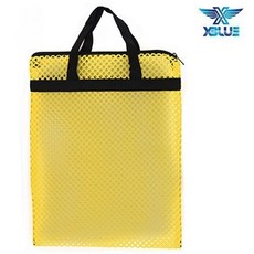 XBLUE 메쉬 간편 수영가방 24779 수영잡화 스포츠용품, 선택옵션:기본／망사가방大-노랑