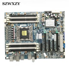 HP 워크 스테이션 Z420 서버 마더 보드 619557 001 619557 501 618263 001 X79 C602 LGA2011|마더보드|, 1개, 단일, 단일