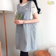 옆단추앞치마