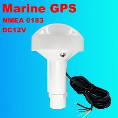 12V 해양 GPS 수신기 안테나 R 2 NMEA0183 4800 보드 보트 Raymarine Garmin NMEA 0183 프로그래밍 가능한 플래시 메모리, 1개