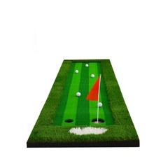 퍼팅연습기 새로운 POLO 골프 그린 실내 시뮬레이터 퍼팅 트레이너 연습 용품, 옵션01, 단일옵션