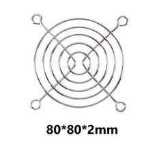 컴퓨터 케이스 팬 그릴 교체용 냉각 손가락 가드 보호대 40mm 50mm 60mm 70mm 80mm 90mm 110mm 5 개