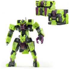 52TOYS MEGABOX MB12 랜드브레이커 변형 완구 액션 피규어 메카와 큐브의 변신 청소년과 어른을 위한 완벽한 생일 파티 선물, Green